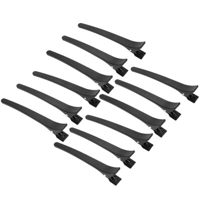 

12Pcs Alligator Clip Salon Sectioning Grip Clip Crocodile Hair Clamp Hairdressing Styling Hairpin