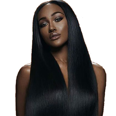 

Amazing Star Straight Hair Bundles with Closure Virgin Malaysian Hair with Lace Closure with Baby Hair Can Be Dyed&Bleached