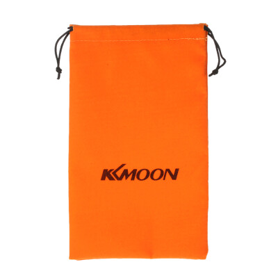 

2414cm Orange Small Drawstring Flocked Protection Bag Pouch