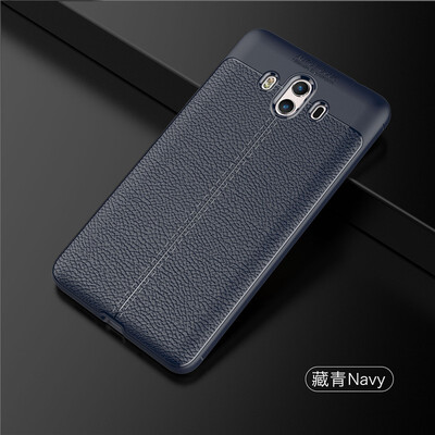 

Fivice Huawei Mate 10 case Luxury leather TPU silicone anti-fall soft shell phone case