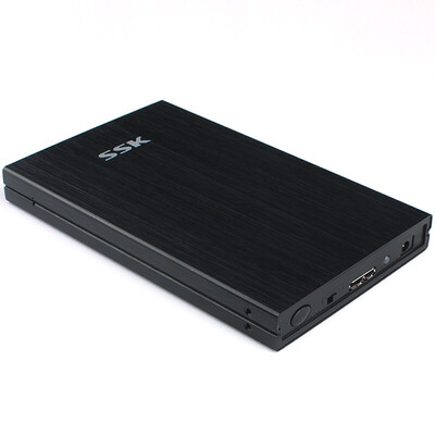 

Ван Бяо (ССК) SHE066 Skyfire 2.5 дюймов USB2.0 HDD Enclosure шата ноутбук жесткий диск Поддержка интерфейса Поддержка SSD черный