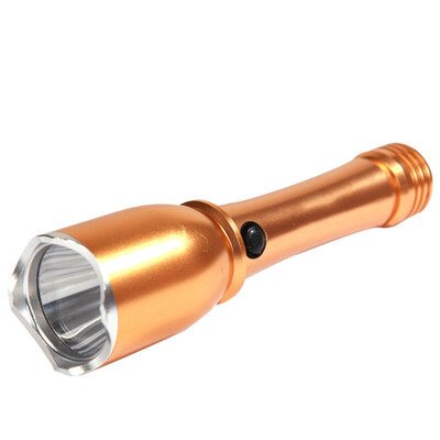 

ANYBY Outdoor Lighting Flashlight Rechargeable LED Flashlight Metal Self - Propelled Flashlight