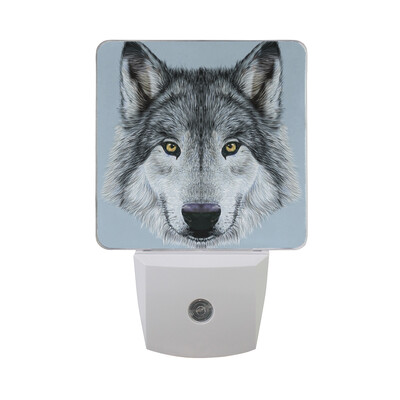 

ALAZA LED Night Light With Smart Dusk To Dawn SensorColorful Easter Buunnies And Eggs Plug In Night Light