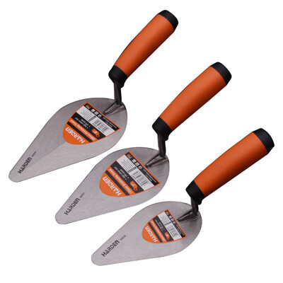 

Handen Harden brick trowel ash spoon trowel light knife construction putty putty knife hooking knife masonry tools scraping tip 8 inch 620228