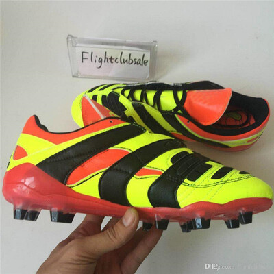 

Predator Accelerator 1998 Electricity David Beckham Soccer Cleats Mens Soccer Shoes Football Boots