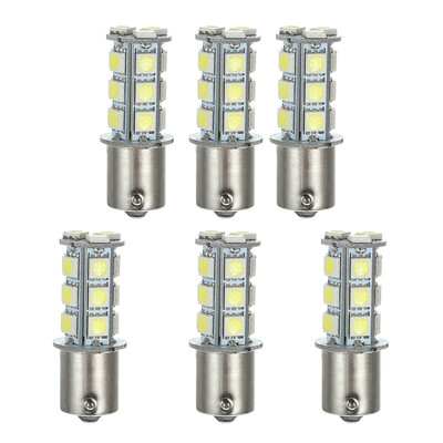 

1156 18SMD 5050 White LED Turn SignalBack Up Light Bulb Lamp6 Packs
