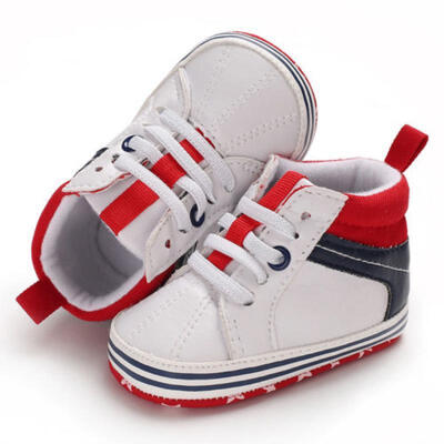 

Newborn Baby Girl Soft Crib Shoes Infants Anti-slip Sneaker Prewalker 0-18M