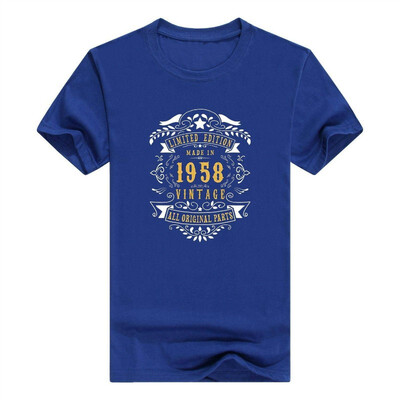

60 Years Old Made Birth 1958 60th Birthday Bday Gift T-Shirt