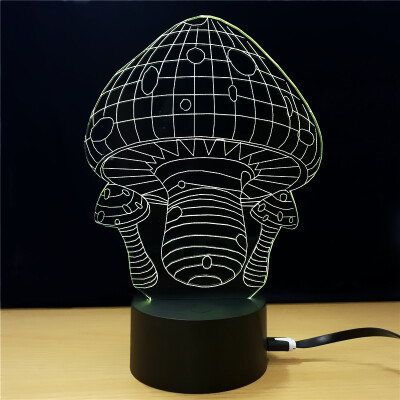 

MSparkling TD287 Creative Mushroom 3D LED Lamp