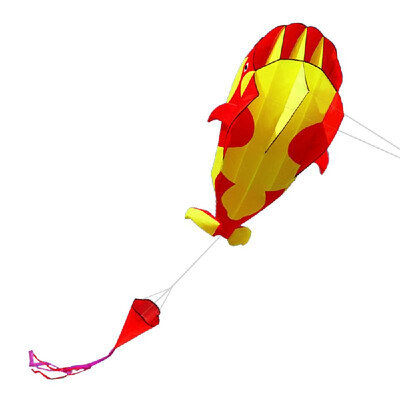

3D Kite Huge Frameless Soft Parafoil Giant Whale Flying Kite
