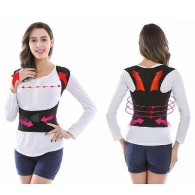 

Posture Corrector Back Brace Support Shoulder Belt Adjustable Women Men