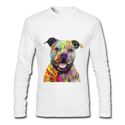 

Beware of Pit Bulls Mens Casual Long Sleeve T Shirts