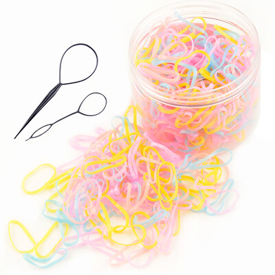 

Beauty skin large thick high elastic beam hair band candy color about 500 MF0618 head rope rubber band high elastic hair ring hair rope hair rope apron