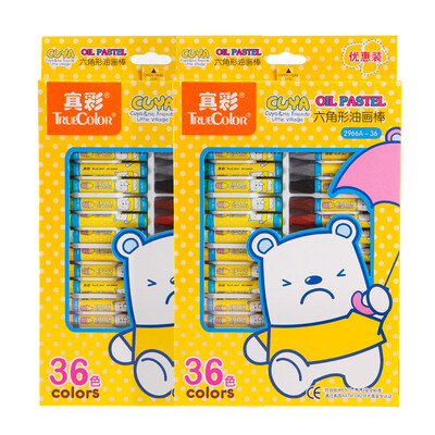 

Truth Truecolor 2966A-36 color hanging cool oil painting bar 36 color box 2 boxes