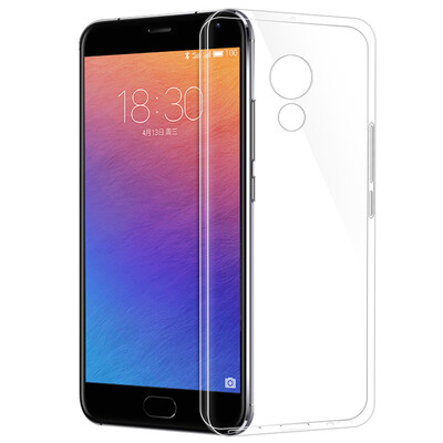 

Lancome Meizu Pro6 Lightweight TPU Transparent Silicone Soft Shell Mobile Case Case for Meizu Pro6 Transparent White