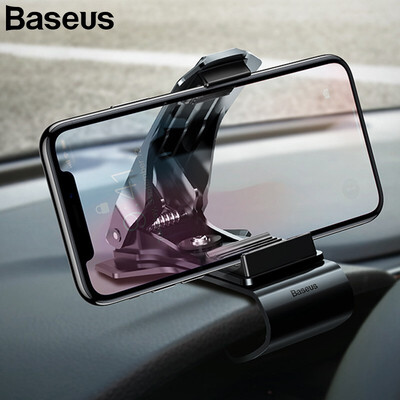 

Baseus Car holder for mobile Phone stand up Mobile phone Holder for iphone Samsung Huawei Xiaomi ViVO Car Phone Clip