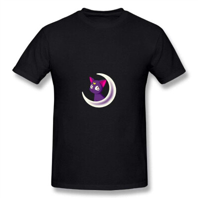 

Womens Sailor Moon Crystal Kids Casual T Shirts Black