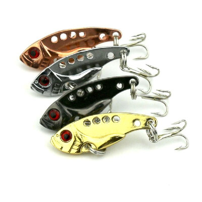 

4PCS 35cm35g Full Swimming Layer Vibration VIB Metal Blade Fishing Hard Lures Fishing Baits Fishing Tackles