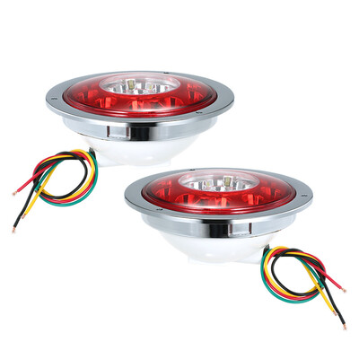 

2X 12V24V 43 19 LED Car Truck Trailer Lorry Brake Stop Turn Tail Light Lamp