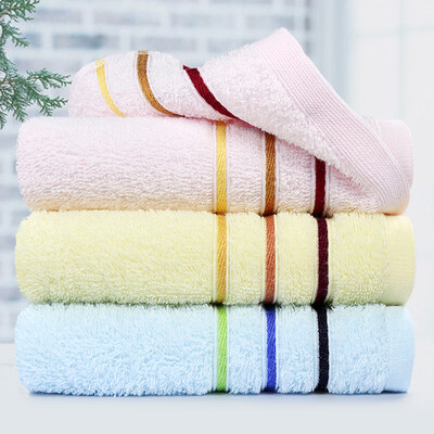 

Grace towel home textile 3 loaded cotton strong absorbent comfort towel 7433cm red blue yellow 85g