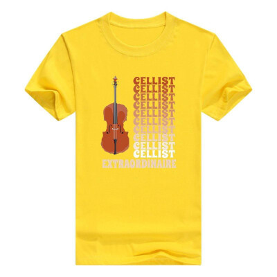 

Cello Player Music T-Shirt Orchestra Musician Gift Tee