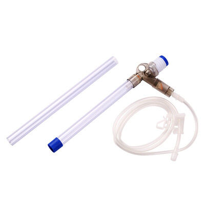 

HugeSun Manual Air-pressing Aquarium Fish Tank Water Changer Gravel Cleaner Sand Washer with 3ft Soft Hose&Water Flow Clamp
