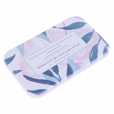 

Water Absorbing cushion Diatomaceous Mud Fast Drying Soap Drain Tray Bathroom Soap Holder