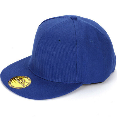 

MSEK MMZ160061 Men&39s Ladies Baseball Cap Lightboard Skateboard Flat Hat Hat Hat BBOY Hat Blue