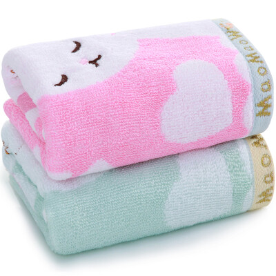 

[Jingdong Supermarket] Sanli cotton high terry satin dish jacquard towel 4 pieces of washing face face towel independent packaging 34 × 75cm