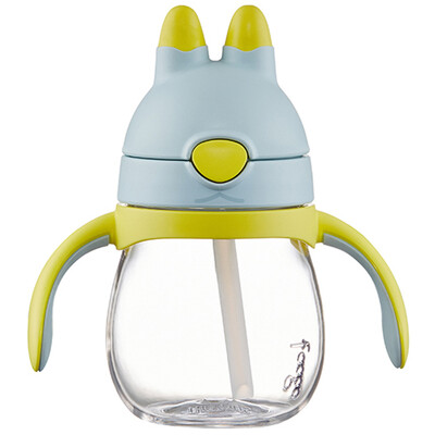 

Thermos THERMOS Childrens Summer Bunny Cup Straw Cup Baby Learning Cup Leakproof Cup Blue 240ml BBSC-240 BL