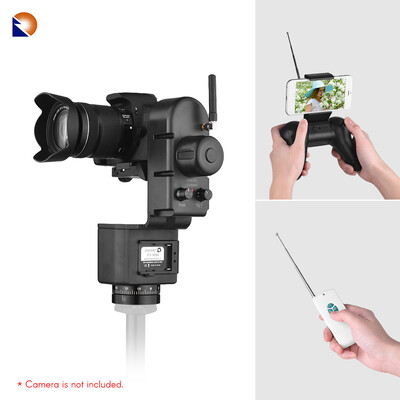 

ZIFON YT-3000 50m Remote Control Electronic Pan Tilt Head Motorized Panoramic Tripod Head Speed Adjustable 3kg Payload for Canon N
