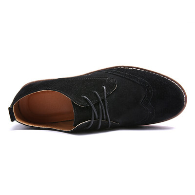 

new England Brock shoes mens casual shoes leather shoes Korean version of the trend of wild mens shoes shoes