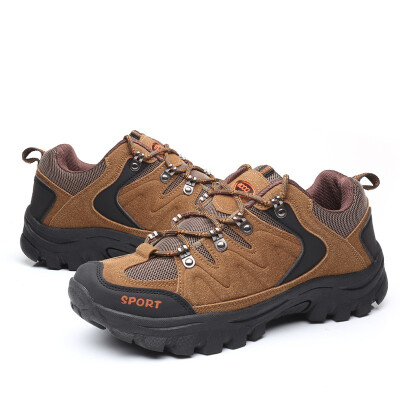 

Autumn&winter outdoor mens shoes breathable hiking sports shoes non-slip wear-resistant walking shoes