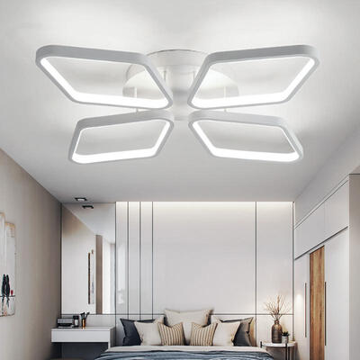 

Modern Nature White LED Acrylic Flush Mount Ceiling Light for Living Kids Bedrooms Dining Room