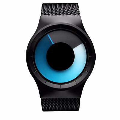 

New Quartz Watch Luxury Stainless Steel Mesh Belt Men&Women Gifts Cool Steel Strap Wristwatch