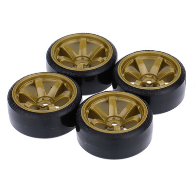 

RC Car Accessories 4PcsSet 110 Drift Car Tires Hard Tyre for Traxxas HSP Tamiya HPI Kyosho On-Road Drifting Car