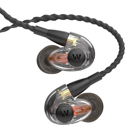 

Weston AM10 pro HiFi monitor headphones a unit moving iron headphones ear style music game headset