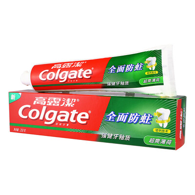 

Гао Lujie (Colgate) Полный моли зубная паста 250г (Холодный Mint) (старая и новая упаковка случайное распределение)