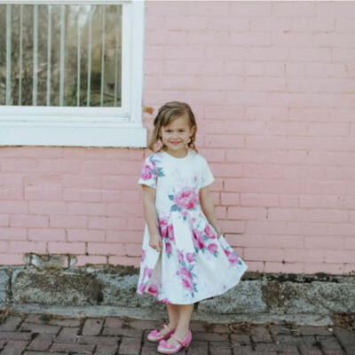 

Family Dresses Mother Daughter Matching Summer Baby Girl Dress Clothes Outfit