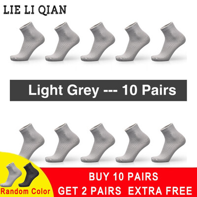 

Men Bamboo Fiber Socks Brand New Casual Business Anti-Bacterial Deodorant Breatheable Man Long Sock 1 5 10pairs lot