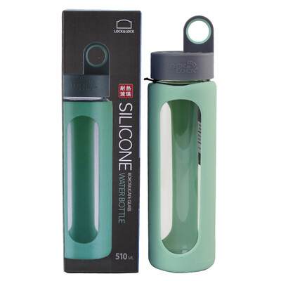 

【Jingdong Supermarket】 Lock & lock Heat-resistant glass cup -I type (510ml) LLG933R Orange