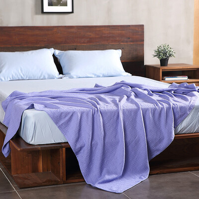 

Ladysoft home office nap cotton knitted summer blanket 150*200cm