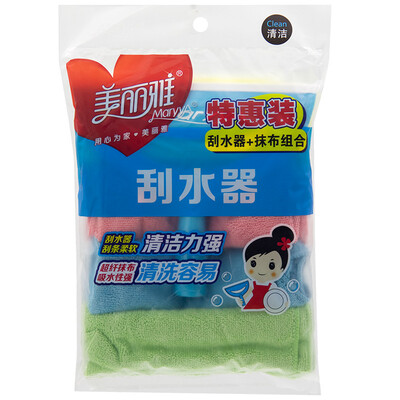 

Jingdong Supermarket Beautiful Ya wiper set gift fine fiber wipes x4 film Wipers Wipers HC060692