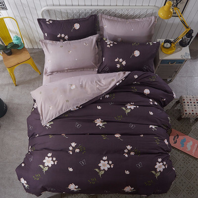 

Flower Fruit Elk 4pcs Bedding Sets Bed Set Bedclothes For Kids Bed Linen Duvet Cover Bed Sheet Pillowcase Twin Full Queen King