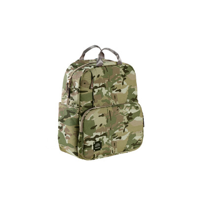 

Babycare Mummy bag multi-function large capacity fashion shoulder Mummy bag 5010 Muff gray
