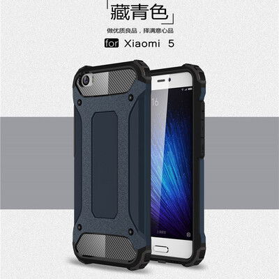

Fivice Xiaomi MI 5 case Luxury Silicone Diamond Armor PC Hard Shell Phone Case