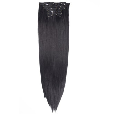 

Amazing Star Brazilian Straight Hair Clip in Human Hair Extensions Virgin Hair Clip in 9PcsSet Can Be Dyed&Bleach