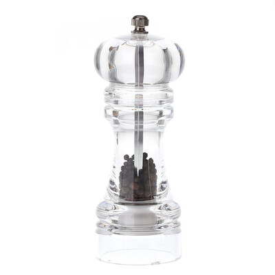 

Acrylic Manual Pepper Grinder Salt Spices Mill Shaker Transparent Kitchen Grinding Tool 185165140mm