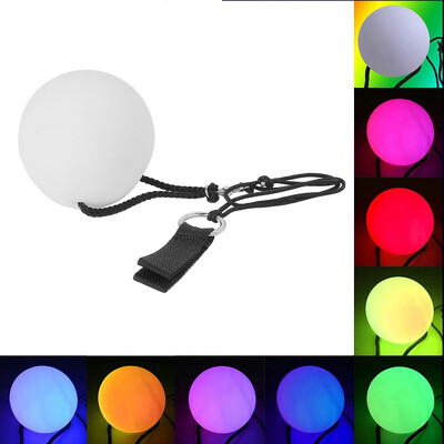 

YouOKLight New Fashion RGB 3LED POI Thrown Balls for Professional Belly Dance Level Hand Props