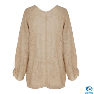 

US Stock Women Knitted Cardigan Long Sleeve Sweater Coat Jacket Outwear Knitwear